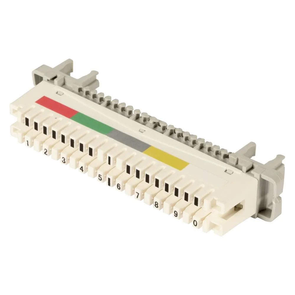 EFB Elektronik LSA-Trennleiste 2/10zu 10DA für Rundstangenmontage