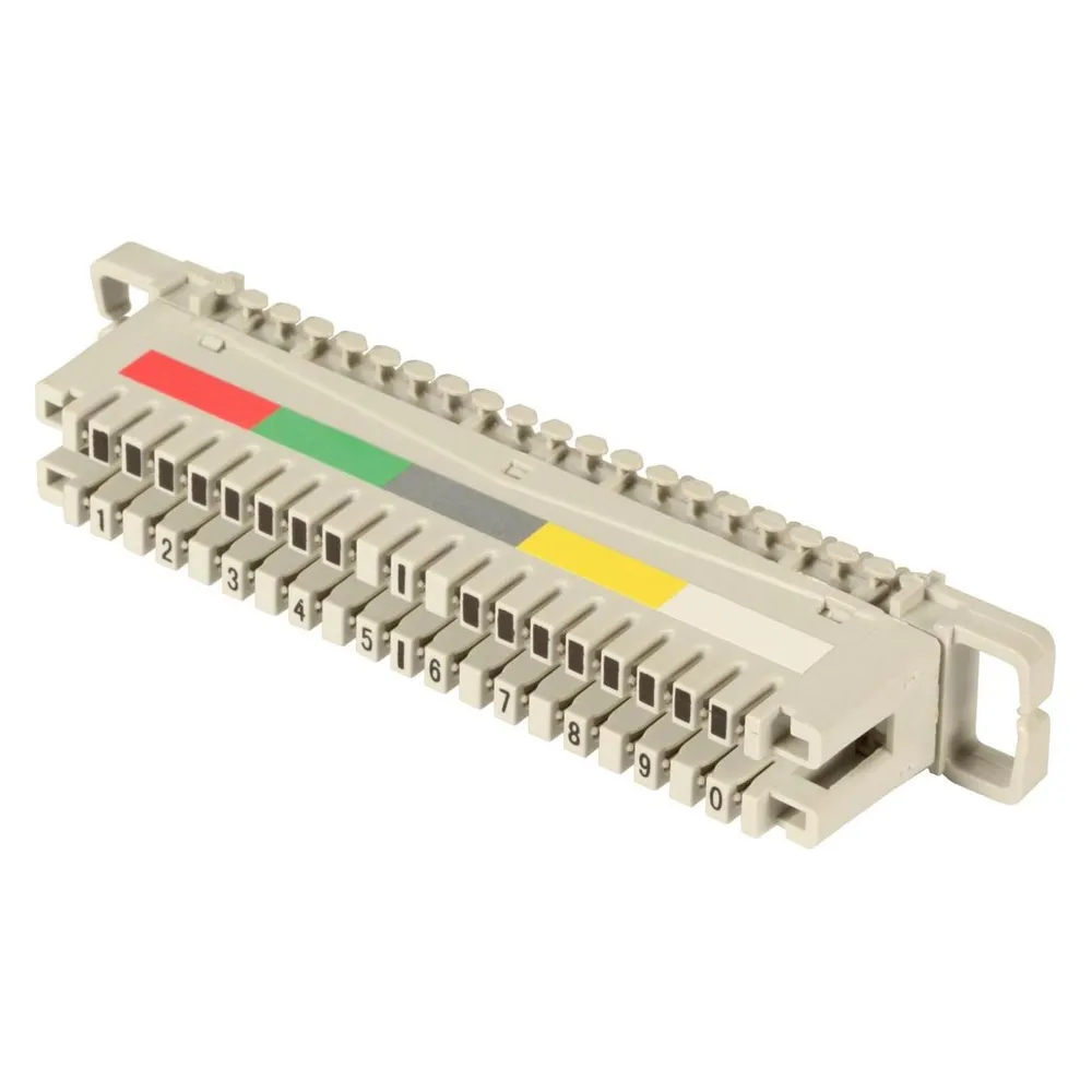 EFB Elektronik LSA-Anschlussleiste 2/10 zu 10DA ohne Farbcode