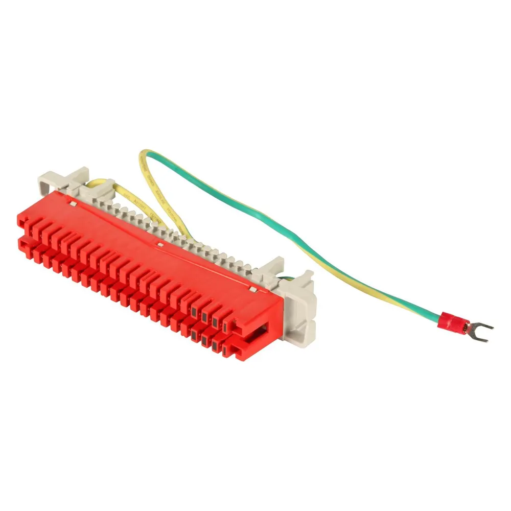 EFB Elektronik LSA-Erdungsdrahtleiste 2/3434polig für Rundstangenmontage