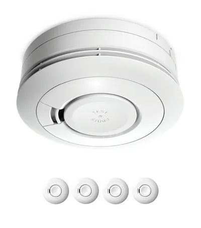 Ei Electronics 4x Ei Electronics Ei650 Rauchwarnmelder Rauchmelder 10 Jahres Batterie Rauchmelder