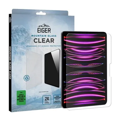 Displayschutz EIGER EGSP00971 Hartglas Transparent für iPad Pro 13
