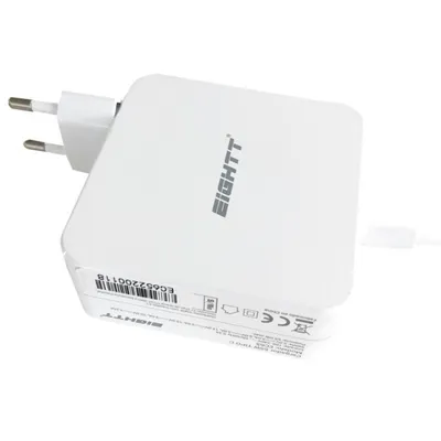 Eightt EC65 Universal USB-C Ladegerät 65W Weiß