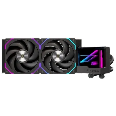 Refrigeración Líquida Einarex Vertex 240 RGB 240mm 2 Lüfter Unendlicher Spiegel
