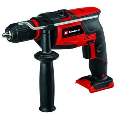 Bohrmaschine EINHELL TC-ID 18 Li Solo 18V Akku 13 mm 2600 U/min Schwarz Rot