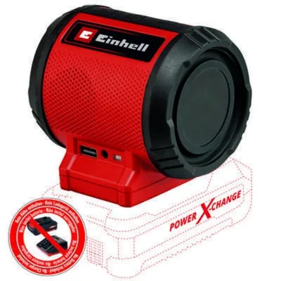 Einhell tragbarer Lautsprecher Bluetooth 5.0 3W mit USB und AUX