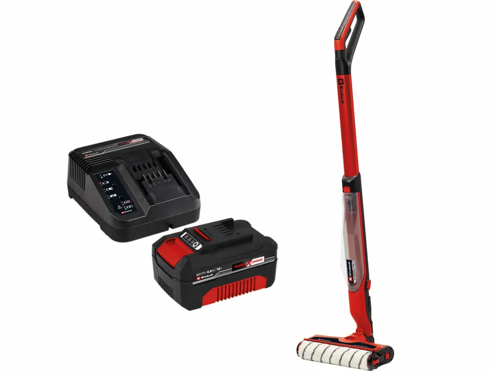 EINHELL Akku-Hartbodenreiniger CLEANEXXO Kit (1x 4,0 Ah)