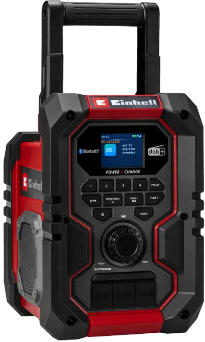 EINHELL Akku-Radio TE-CR 18 Li DAB+/FM/BT, Solo