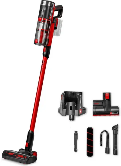 Einhell Akku-Stielstaubsauger TE-SV 18/270 Li BL-Solo, beutellos, ohne Akku und Ladegerät