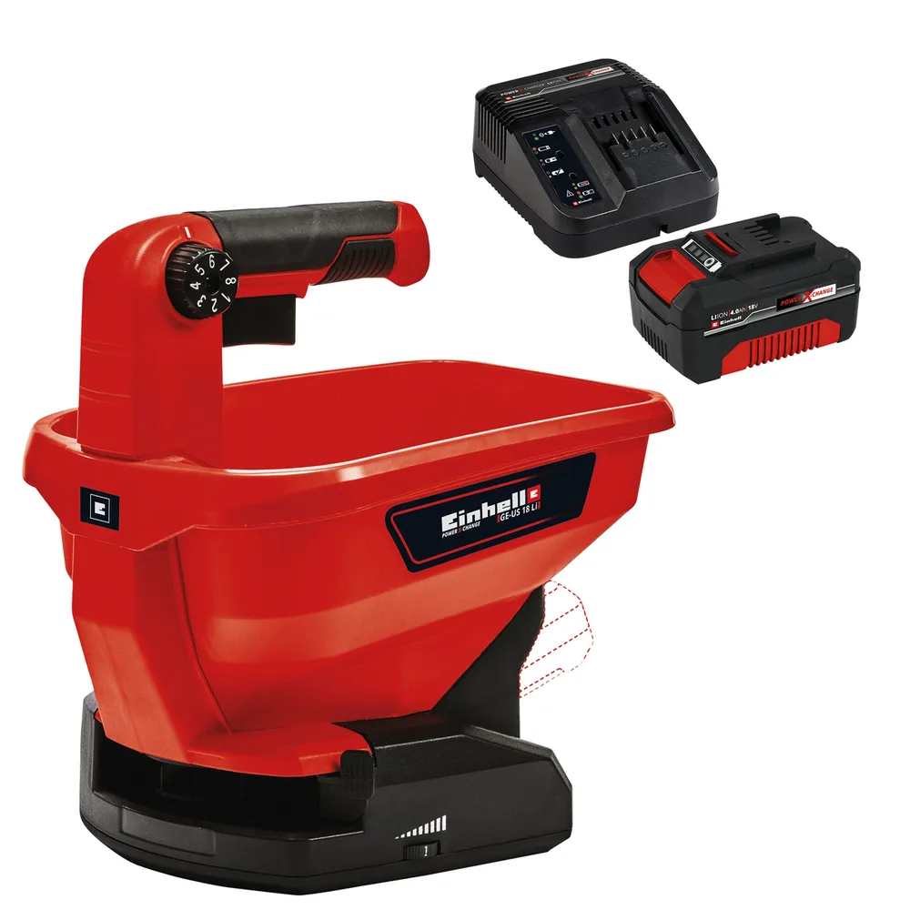 EINHELL Akku-Streuer GE-US 18 Li Kit (1x 4,0 Ah)