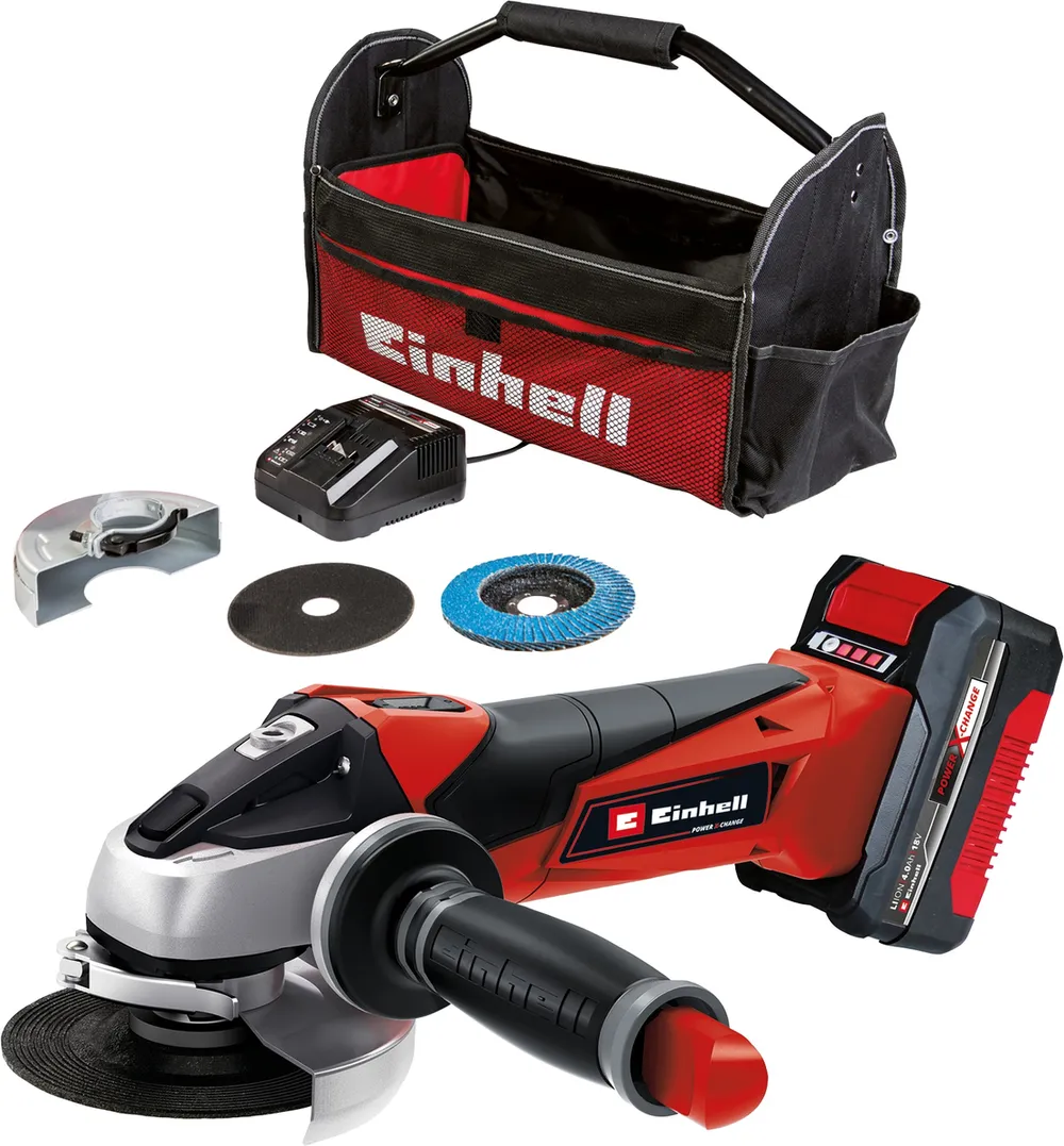 EINHELL Akku-Winkelschleifer TE-AG 18/115 Li