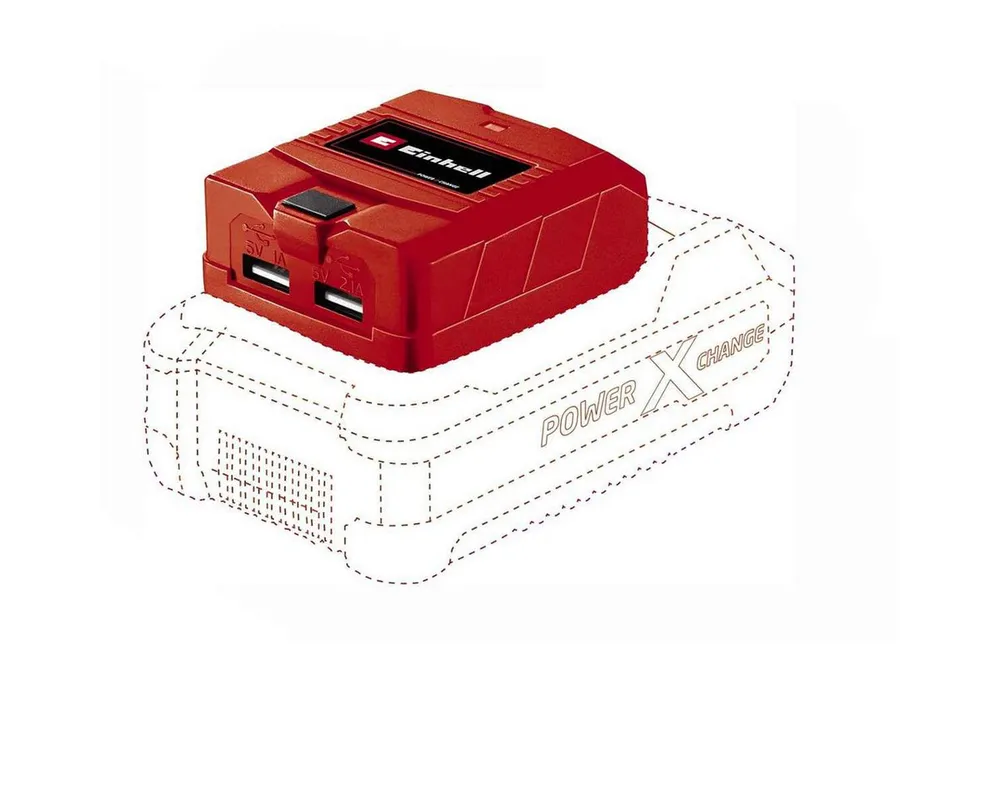 Einhell Einhell USB-Akku-Adapter TC-CP 18 Li USB-Solo für 18 V PXC Akkus Zusatz-Akku
