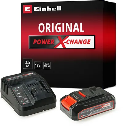 Einhell »PXC Starter Kit« Akku Starter-Set, 18 V, 2,5 Ah, inkl. Ladegerät