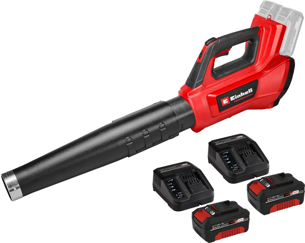 EINHELL PROFESSIONAL Akku-Laubbläser GP-LB 36/230 Li E BL Kit (2x 4,0 Ah)