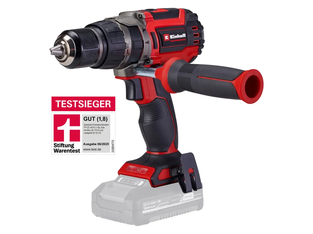 EINHELL PROFESSIONAL Akku-Schlagbohrschrauber TP-CD 18/70 Li-i BL, Solo