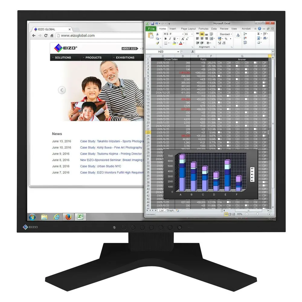 Eizo S1934 FlexScan (1280 x 1024 Pixel, 19")