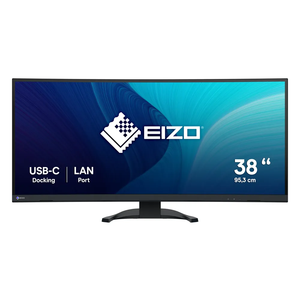 Monitor EIZO FlexScan EV3851X-BK 37,5" UltraWide Quad HD+ IPS Curved 5ms Höhenverstellung