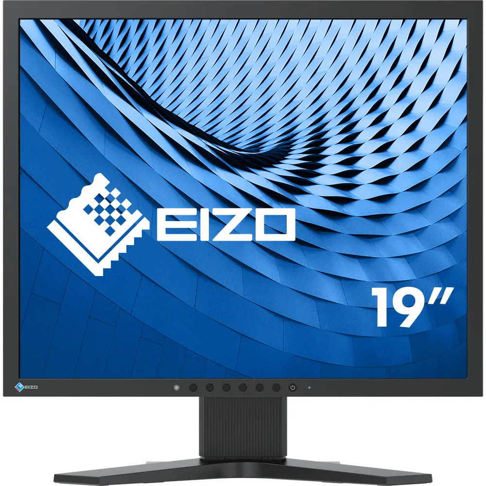 Eizo FlexScan S1934 schwarz Monitor 48.1cm (19") SXGA | s1934h-bk | IPS - 14ms