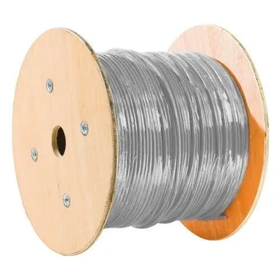 Ekivalan S/FTP CAT7 SOLID CABLE GREY LSZH CPR Dca- 500M
