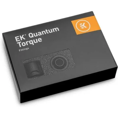 EKWB Quantum Torque STC 10-13mm Verbinder Schwarz 6 Stück