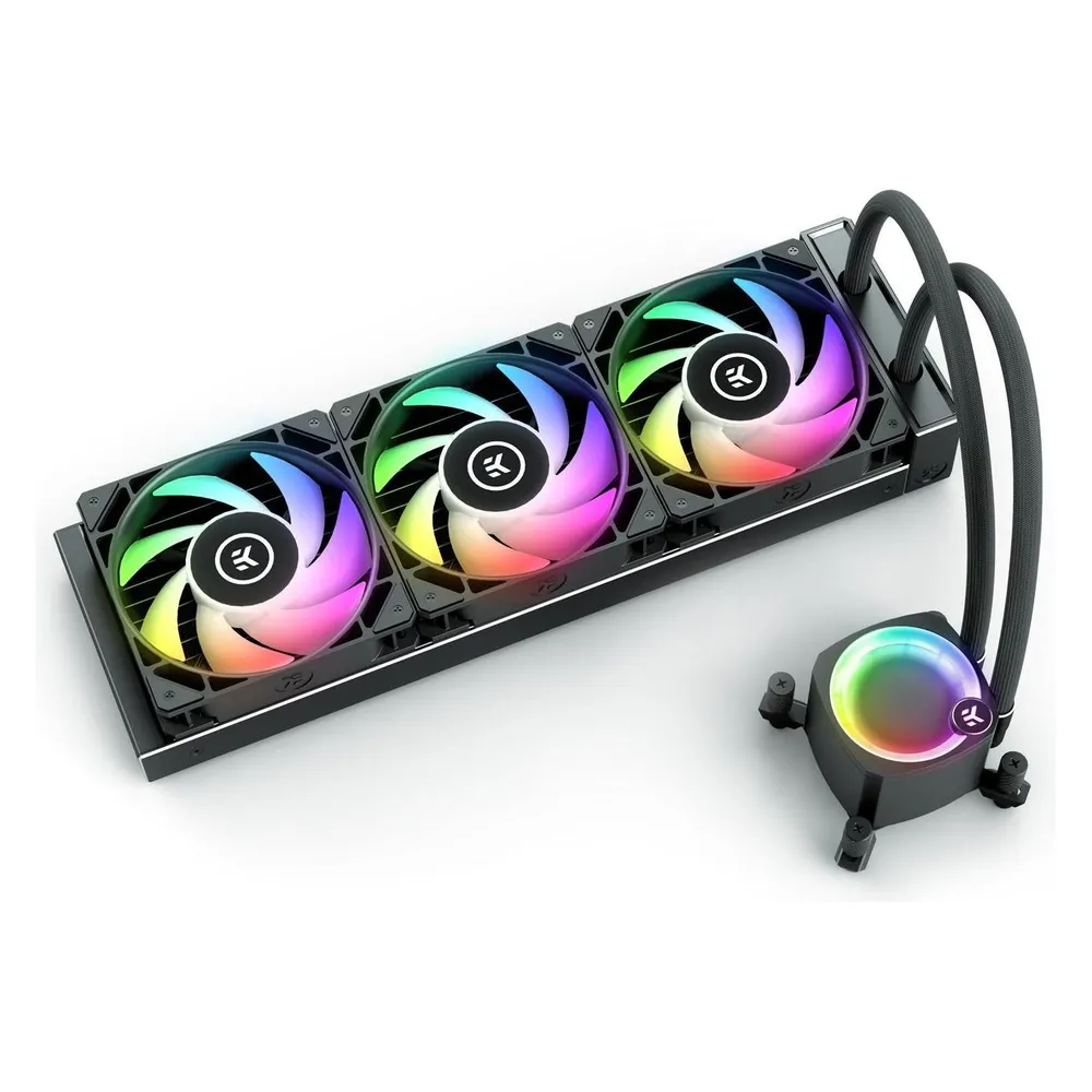 Flüssigkeitskühlung EKWB EK Nucleus AIO CR360 Lux D-RGB 360mm 3 Lüfter RGB