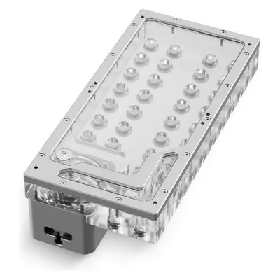 EKWB EK-QuantumX Loophole Distroplate D5 PWM - silber