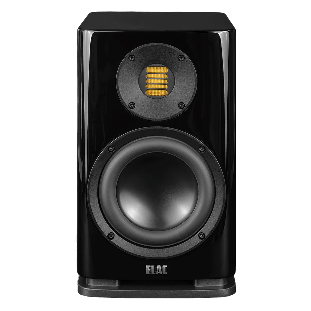 SOLANO BS 283.2 schwarz hochglanz Regal-Lautsprecher