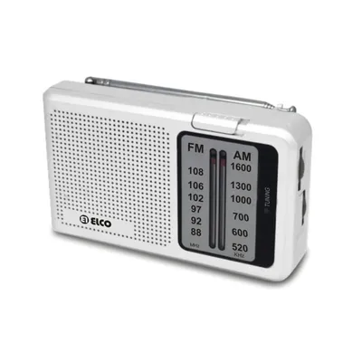 Tragbares Radio Elco PD-712 AM/FM Analog mit Teleskopantenne
