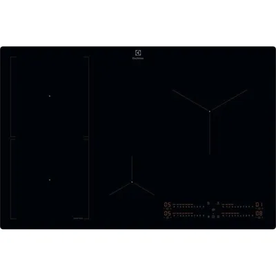 Kochfeld Electrolux Serie 700 KIS82453I Induktion 80 cm 4 Zonen schwarz