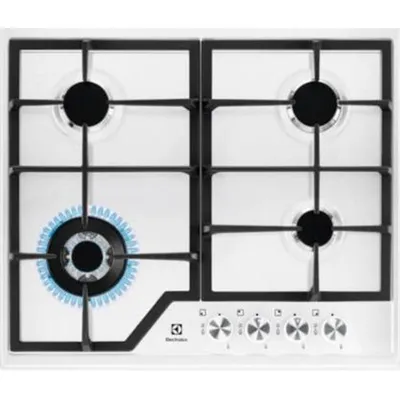 Gas-Kochfeld Electrolux EGS6436WW 4 Herde Edelstahl Einbau