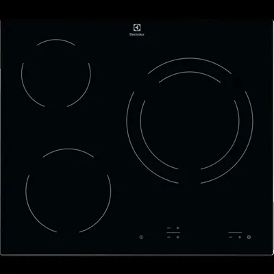 Electrolux EHF6231IOK Vitrokeramik 3 Zonen 60cm Schwarz