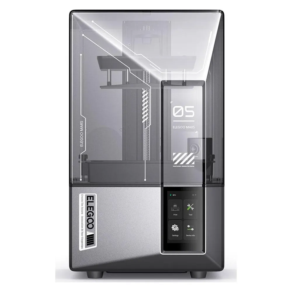 Elegoo Mars 5 Ultra 9K LCD Monochrom Wi-Fi AI Zeitraffer-3D-Drucker