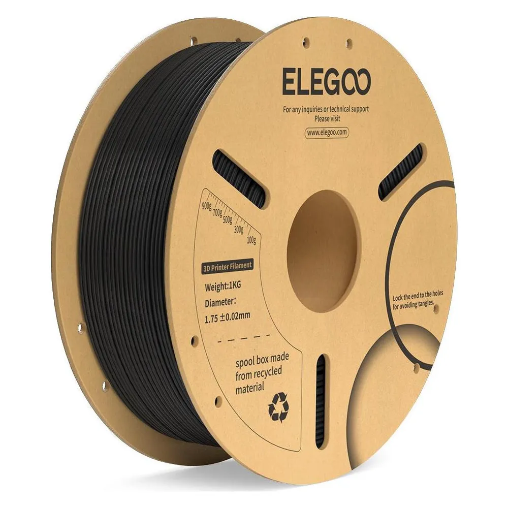 Filament PLA+ ELEGOO ELEGOO PLA+ Schwarz 1