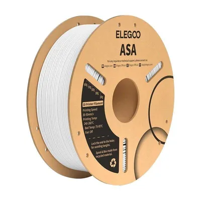 Filament ASA Elegoo 50.203.0183 Weiß 1,75 mm UV-beständig Präzision Outdoor