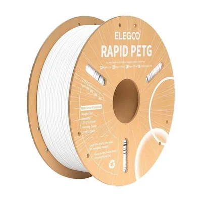 Filament PETG ELEGOO 50.203.0217 Weiß 1,75 mm High-Speed Recycelt
