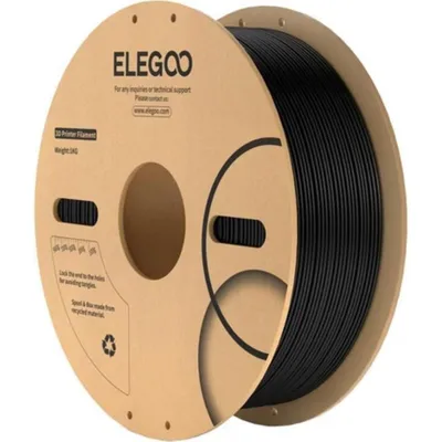 Filament ABS Elegoo 50.203.0641 Schwarz Langlebig 1,75 mm Hohe Widerstandsfähigkeit
