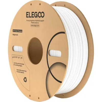 Filament ABS Elegoo 50.203.0642 Weiß 1,75 mm Hohe Haltbarkeit