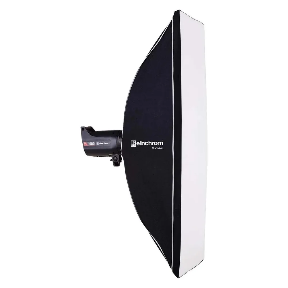 Softbox Elinchrom Rotalux Strip 50x130 cm Nylon Schwarz Hitzebeständig
