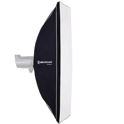 Softbox Elinchrom Rotalux Strip 50x130 cm Nylon Schwarz Hitzebeständig
