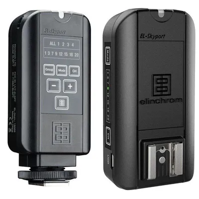 Funkfernauslöser Elinchrom Skyport Plus Kit 16 Kanäle 200 m Reichweite AA