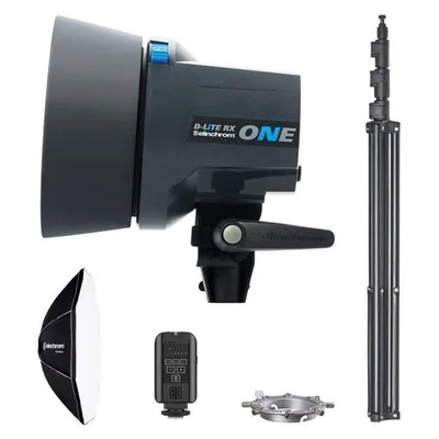 Studio Blitz Kit Elinchrom Kit New Born Rx One mit Rotalux Octabox 135cm