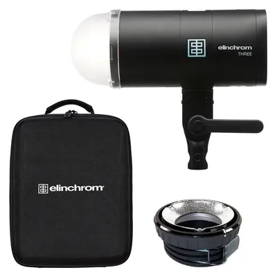 Blitz Elinchrom THREE 261 Ws LED TTL HSS Bluetooth USB-C