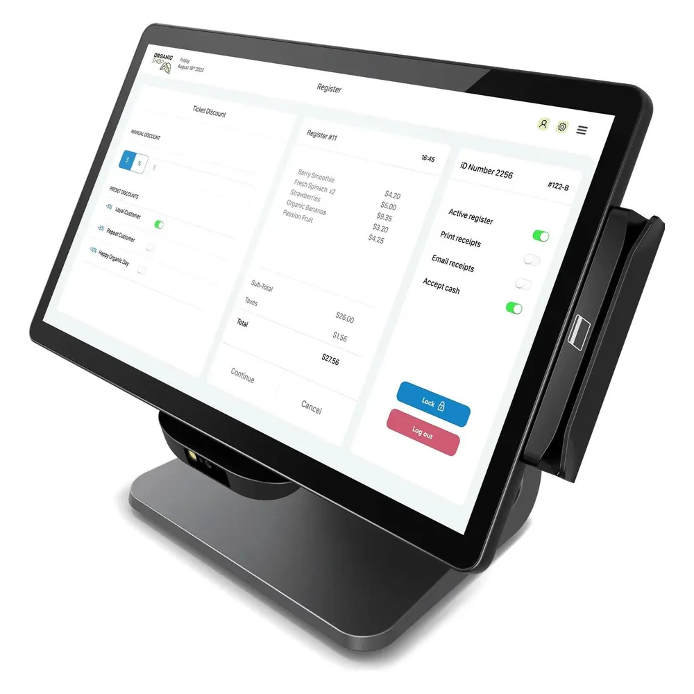 POS Monitor ELO E849902 15.6 Full HD Touch Intel 8GB 128GB SSD Windows 11