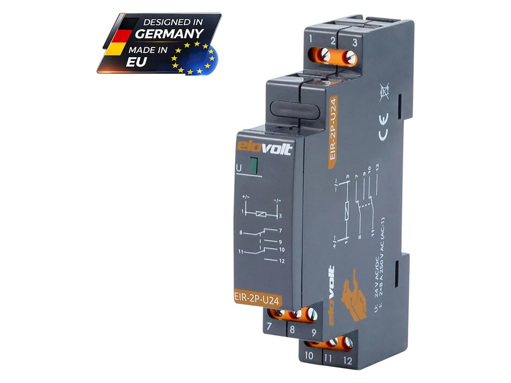 ELOVOLT Schaltrelais EIR-2P-U24