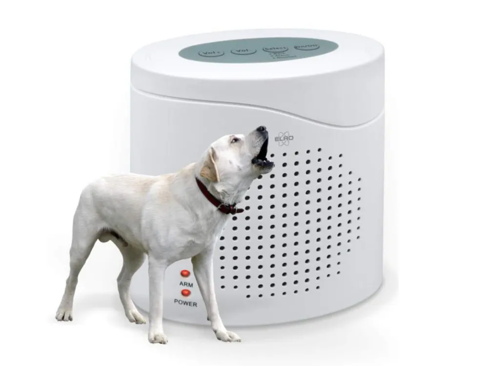 Elro Erfassung per Radar über Bewegung Alarmanlage (Elektronischer Wachhund, Haussicherheit, Sirenenattrappe per Radar)