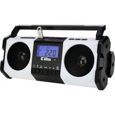 Radio Eltra MAJA Weiß Automatische FM/UKF-Suche