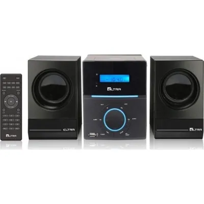 Microanlage Eltra Neptun 10W RMS USB AUX CD Radio FM 20 Sender