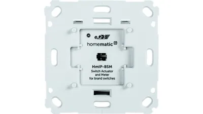 ELV ARR-Bausatz Homematic IP Unterputz-Schalt-Mess-Aktor für Markenschalter HmIP-BSM