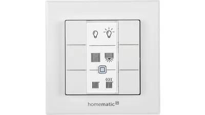 ELV Bausatz Homematic IP Wandtaster HmIP-WRC6, 6-fach