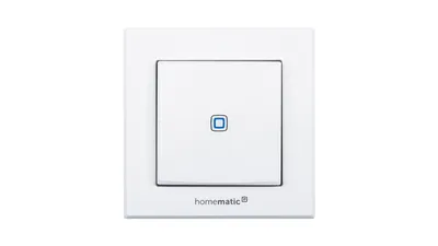 ELV Bausatz Homematic IP Wandtaster HmIP-WRC2, 2-fach