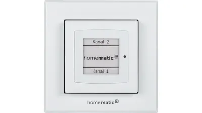 ELV Bausatz Homematic IP Wandtaster mit E-Paper-Statusdisplay HmIP-WRCD